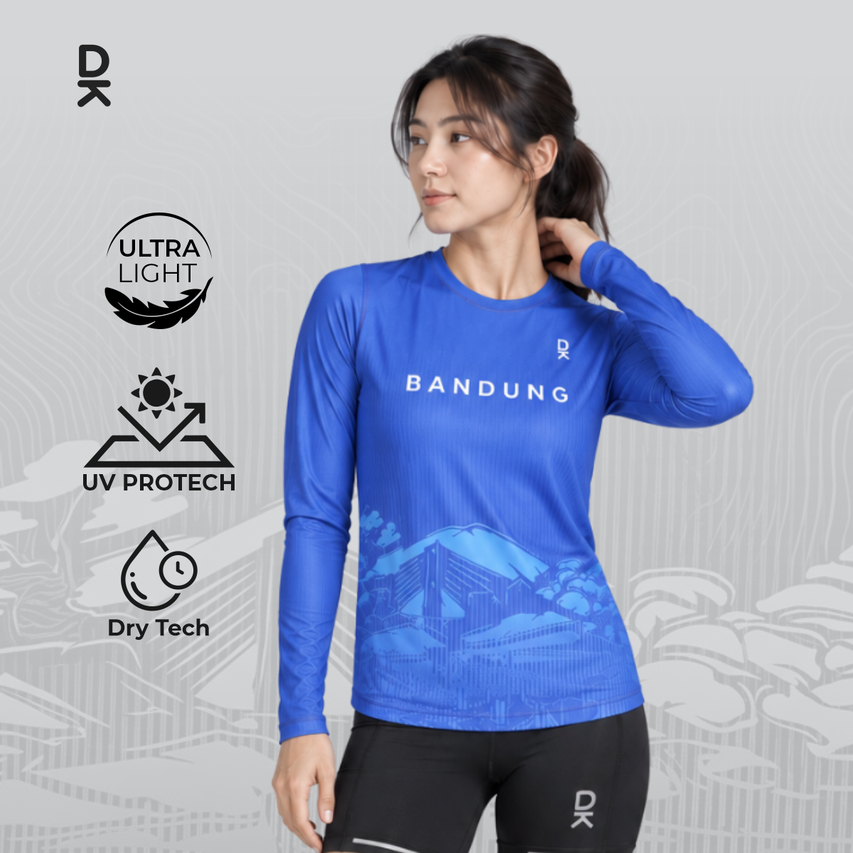 DURAKING JERSEY LARI WANITA ULTRA LIGHT SERIES - BANDUNG TERRAIN