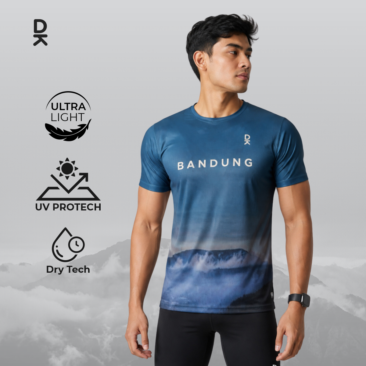 DURAKING JERSEY LARI PRIA ULTRA LIGHT SERIES - BANDUNG TERRAIN