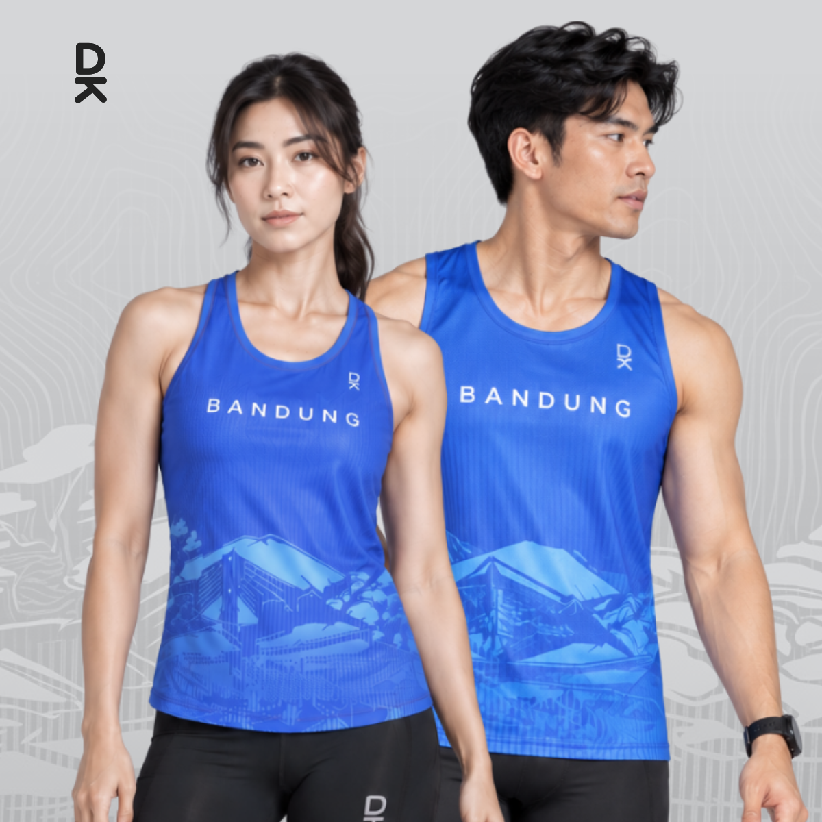 DURAKING JERSEY LARI PRIA ULTRA LIGHT SERIES - BANDUNG TERRAIN