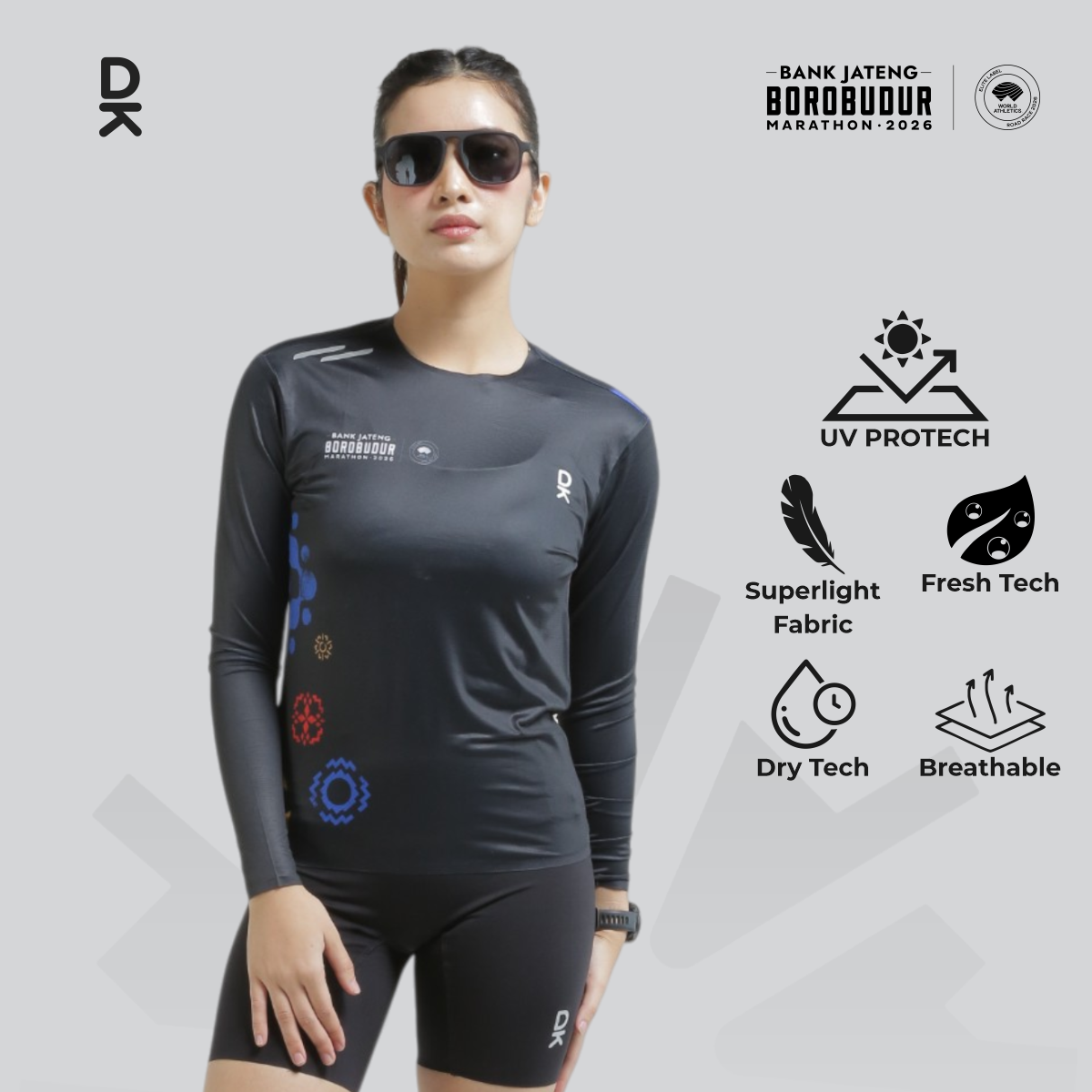 DURAKING OFFICIAL MERCHANDISE BJBM 2026 - RUNNING JERSEY WOMAN