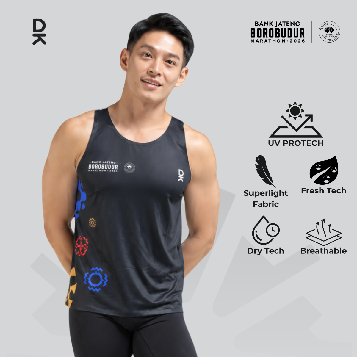 DURAKING OFFICIAL MERCHANDISE BJBM 2026 - RUNNING JERSEY MAN