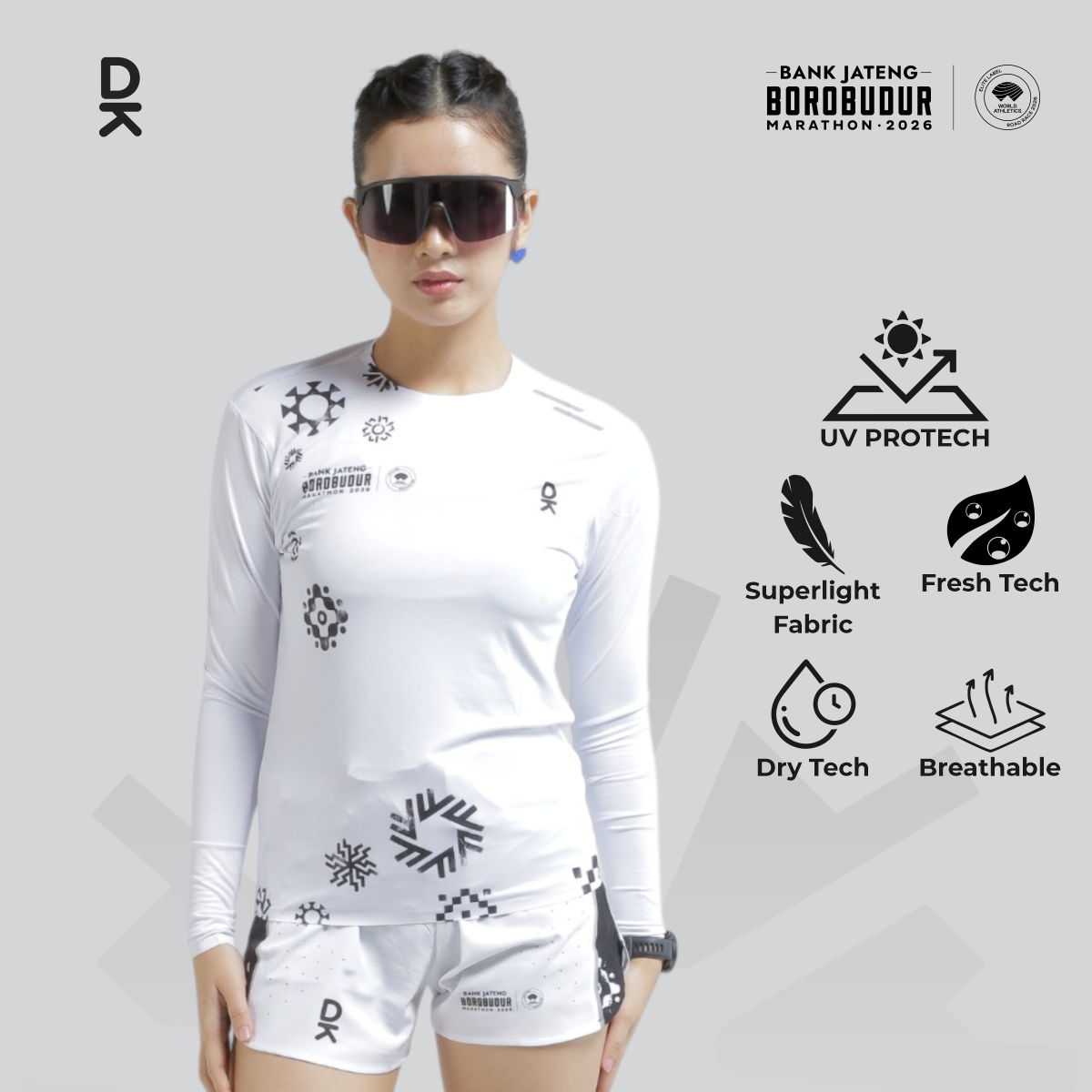 DURAKING OFFICIAL MERCHANDISE BJBM 2026 - RUNNING JERSEY WOMAN