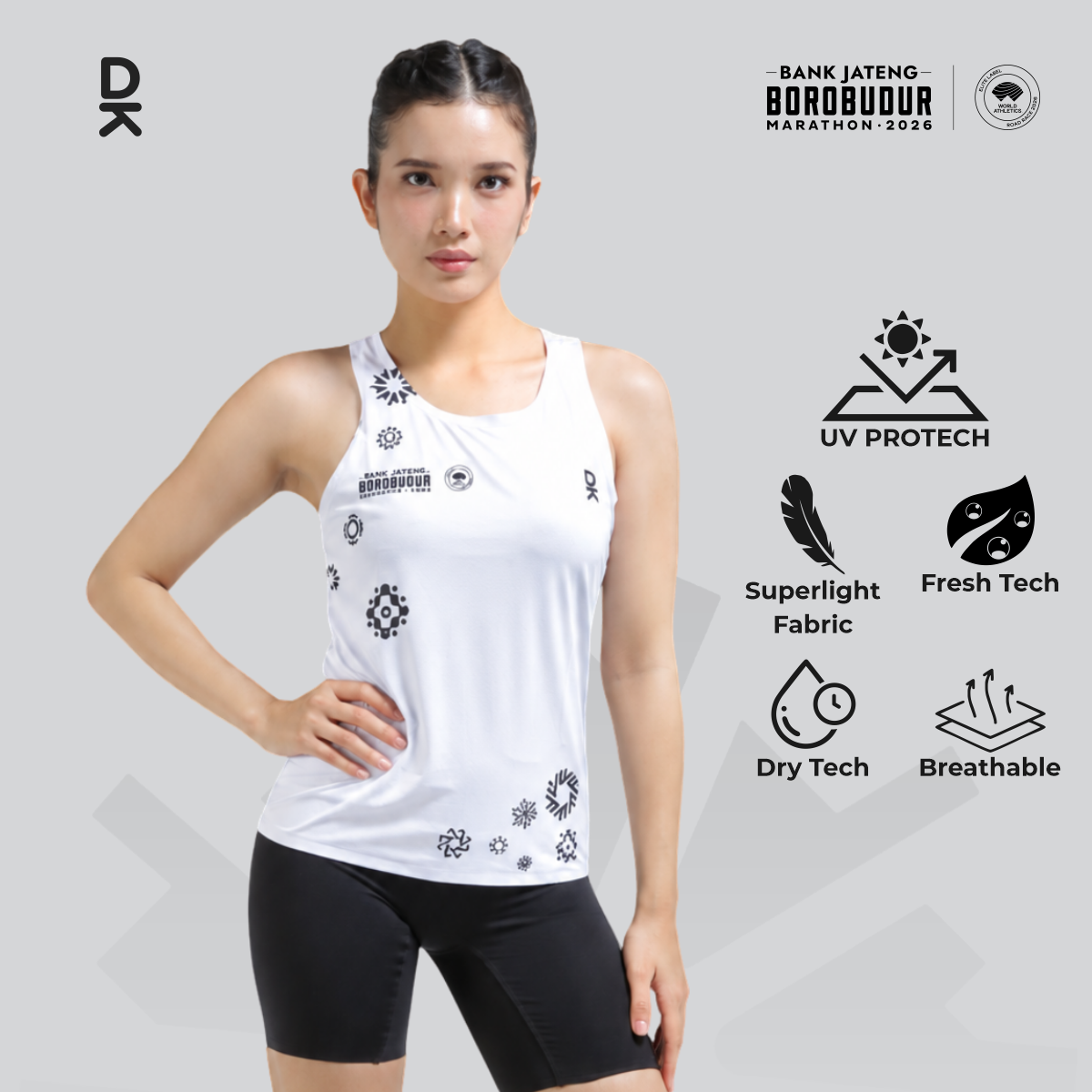 DURAKING OFFICIAL MERCHANDISE BJBM 2026 - RUNNING JERSEY WOMAN