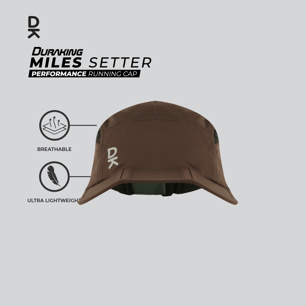 Duraking Topi Lari - Miles Setter Running Cap