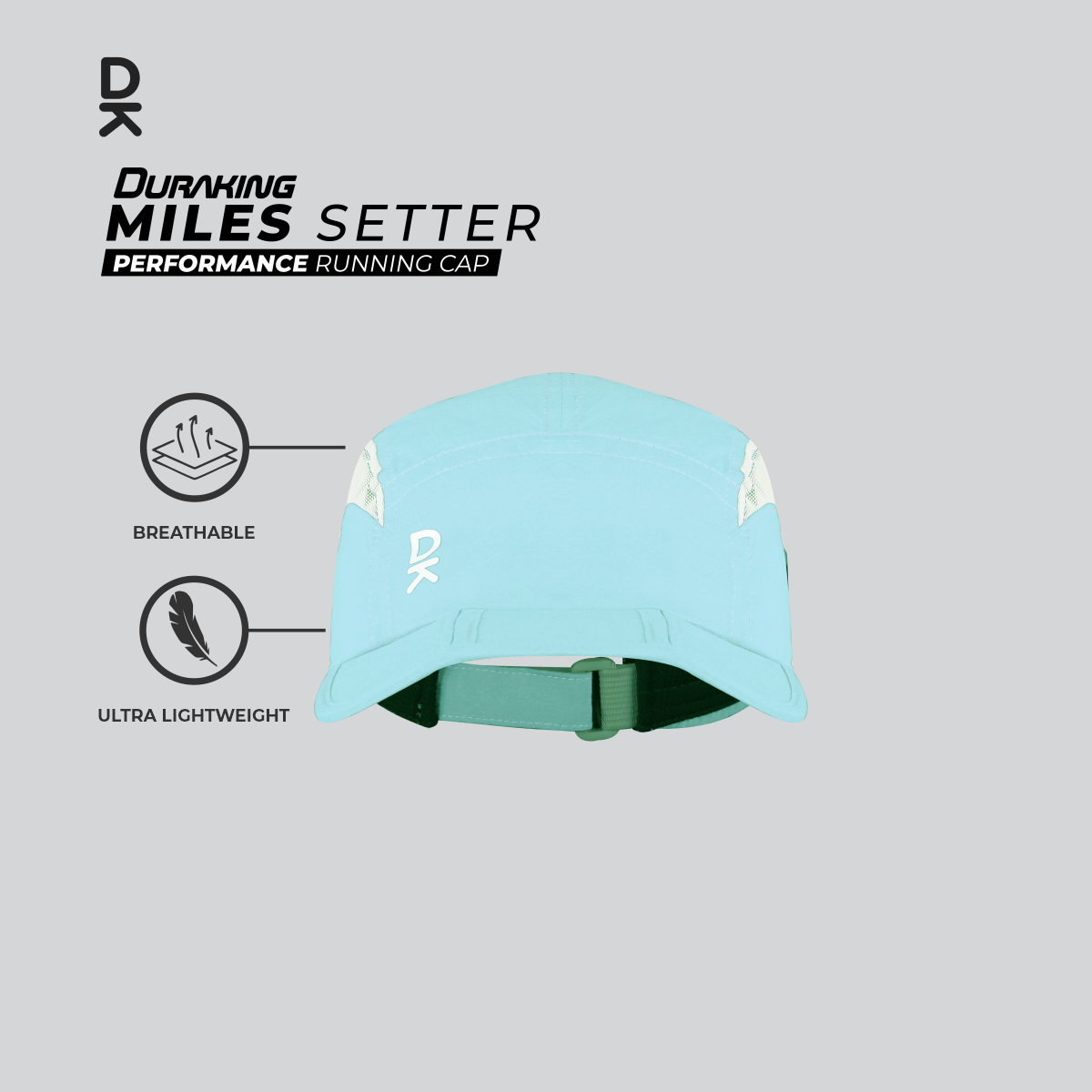 Duraking Topi Lari - Miles Setter Running Cap