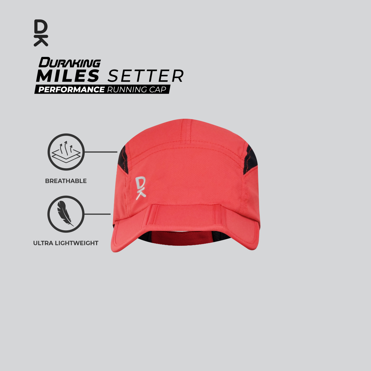 Duraking Topi Lari - Miles Setter Running Cap
