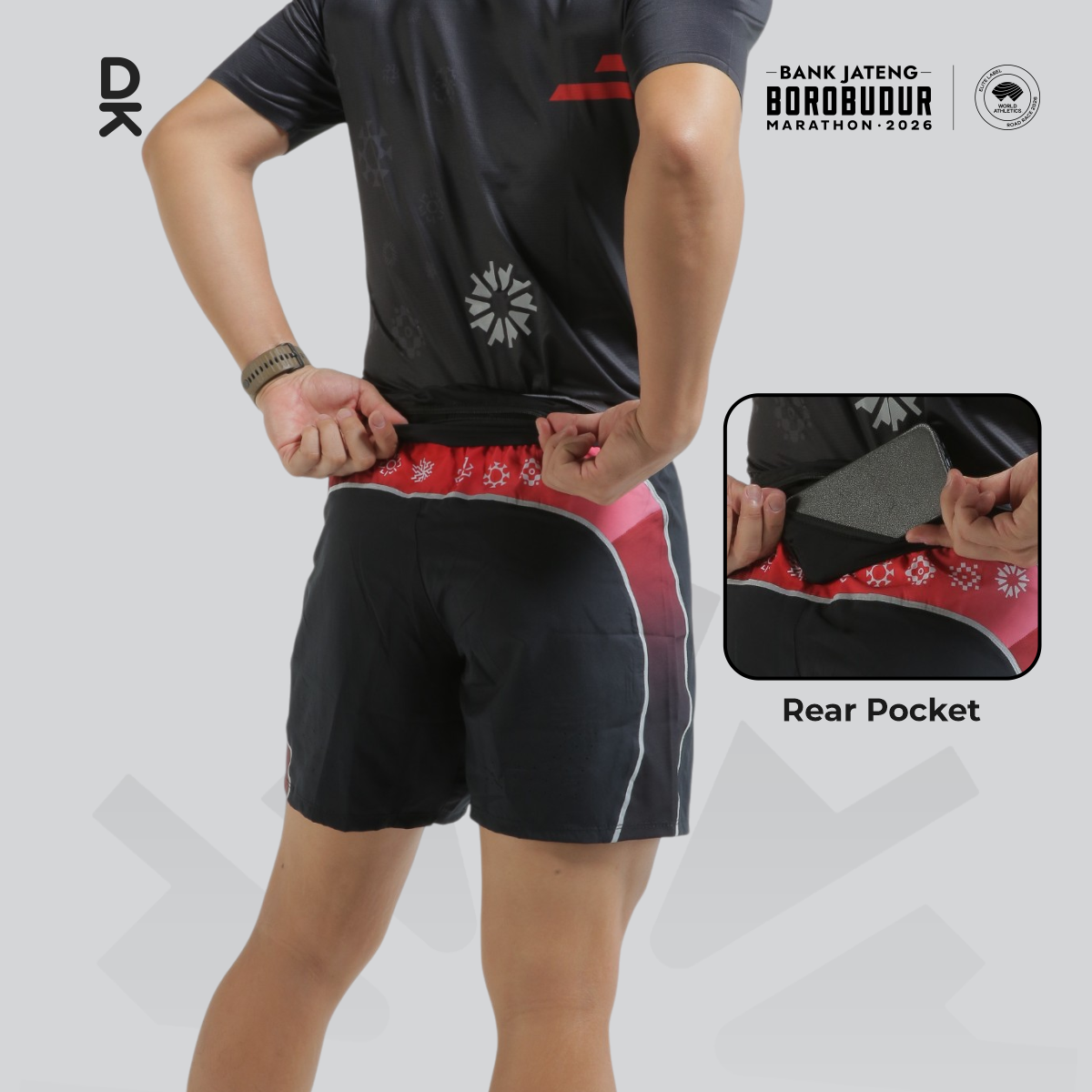 Duraking Celana Lari Ventra X Borobudur Marathon
