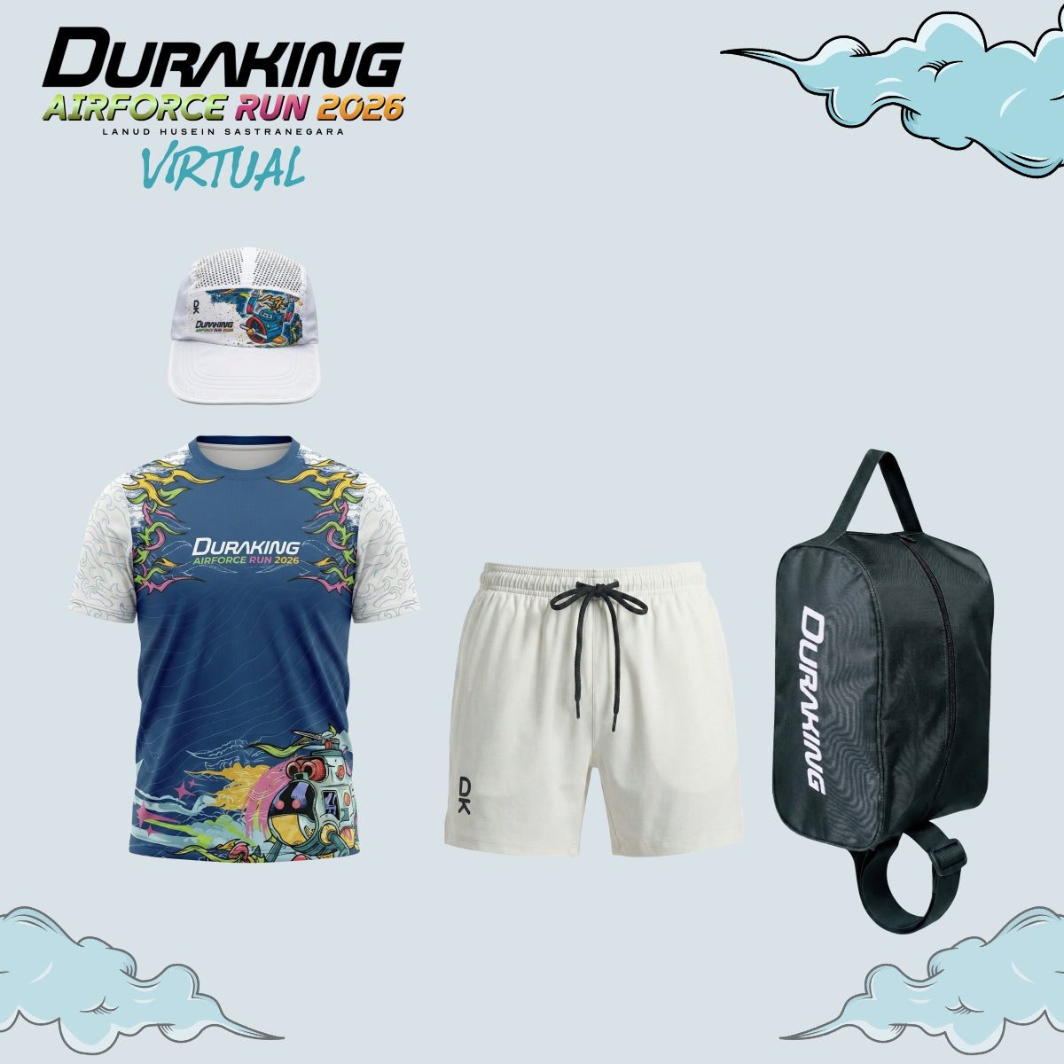 Duraking Air Force Run 2026 VIRTUAL Man 5K