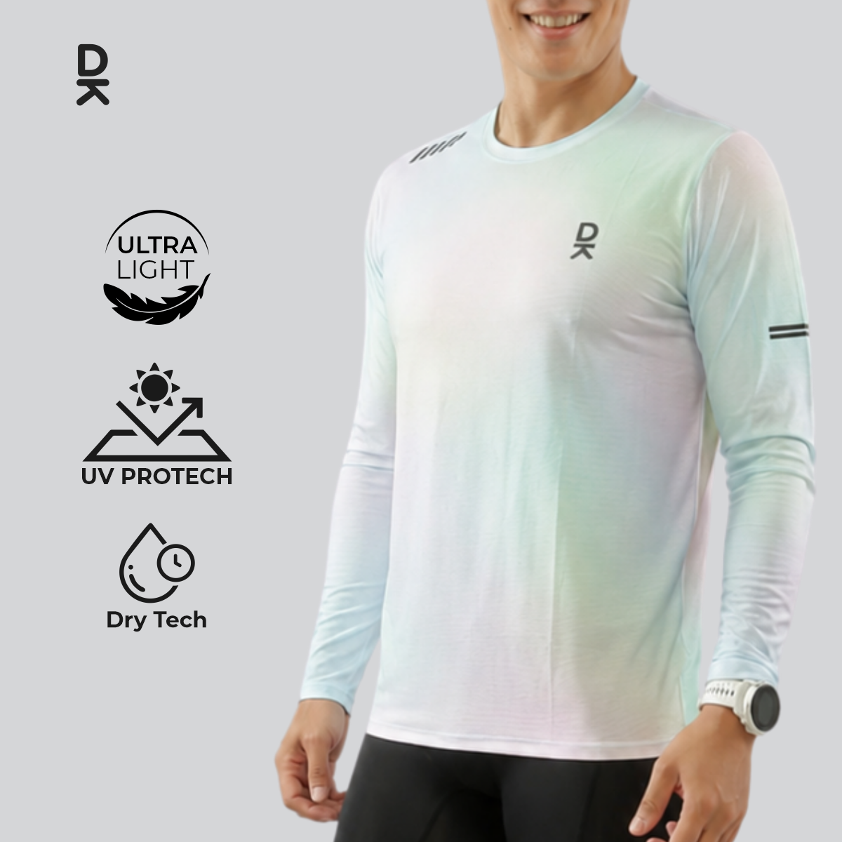 Duraking Jersey Olahraga Pria Lengan Panjang - Revora