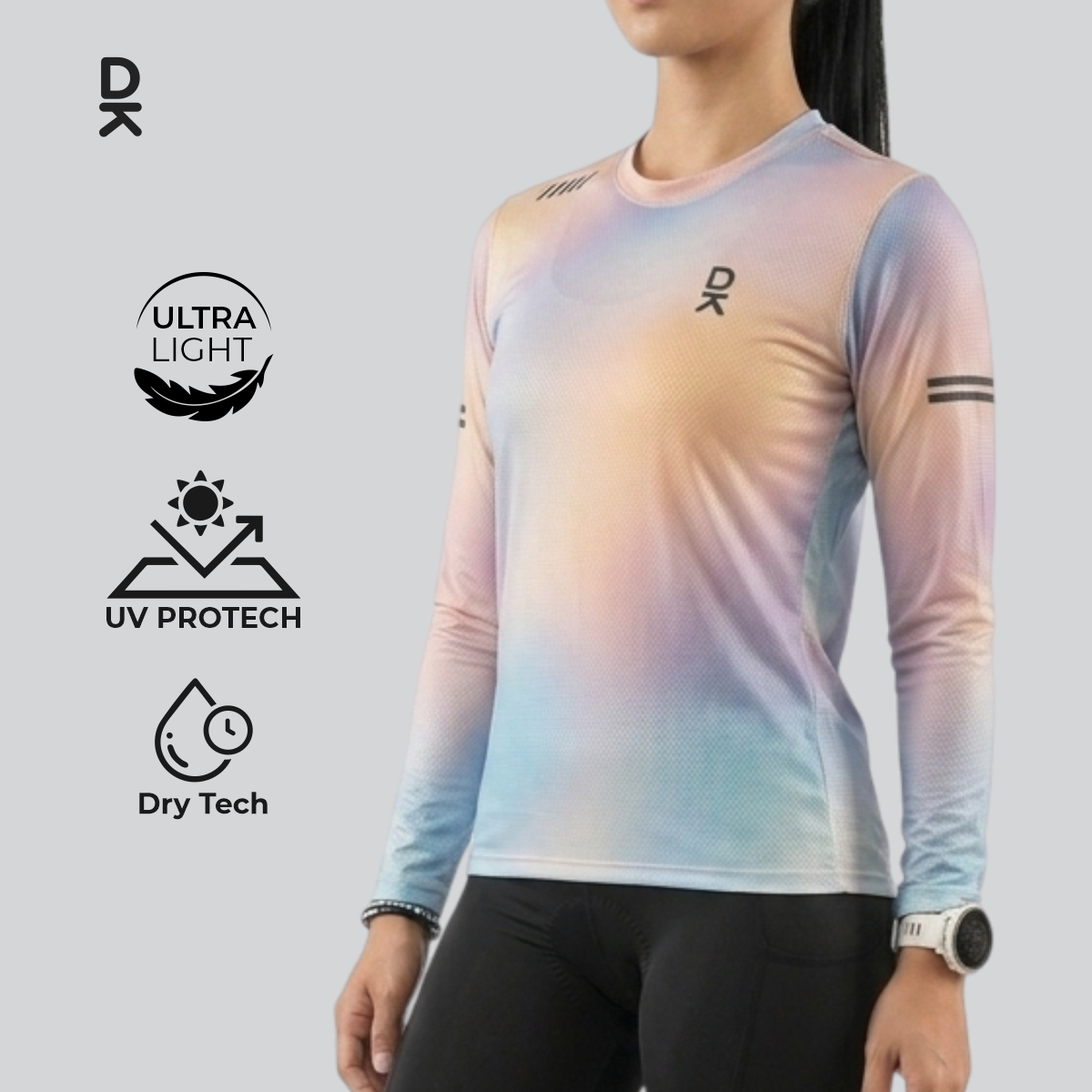 Duraking Jersey Olahraga Wanita Lengan Panjang - Revora
