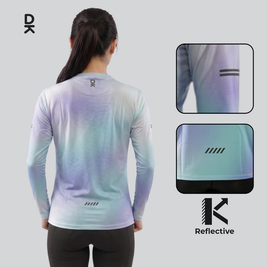 Duraking Jersey Olahraga Wanita Lengan Panjang - Revora