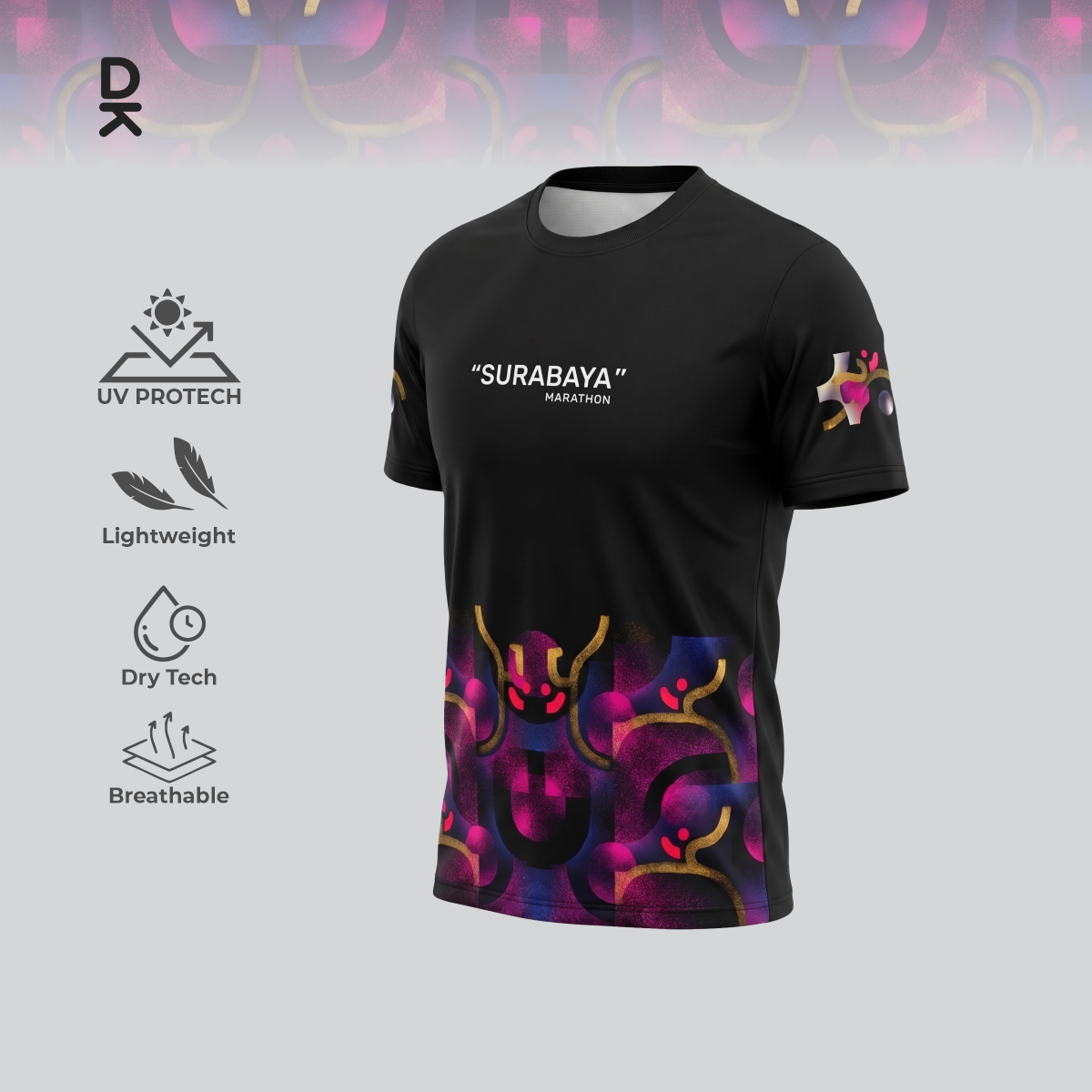 DURAKING - LIGHT WEIGHT SERIES - SHORTSLEEVE ( UNISEX ) - RIOT SURABAYA MARATHON