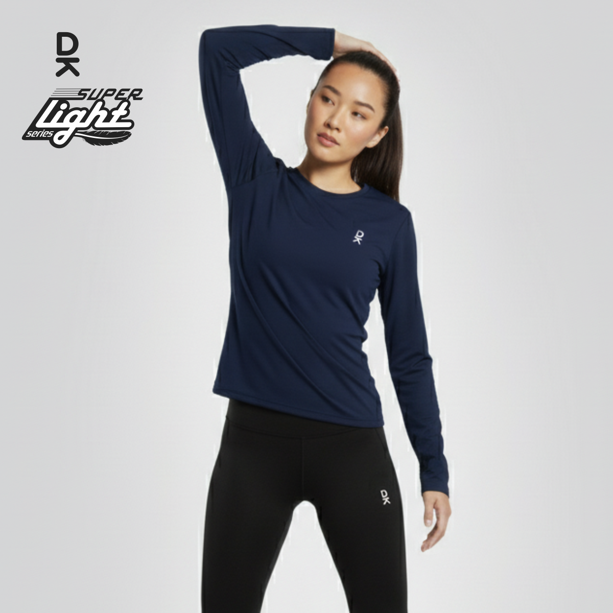 Duraking Jersey Olahraga Wanita Longsleeve Super Light Series Upgraded