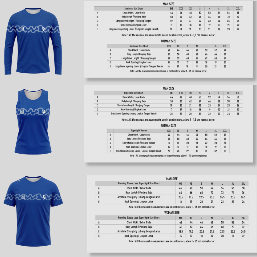 Duraking Jersey Pria Official Merchandise Tangerang 10K