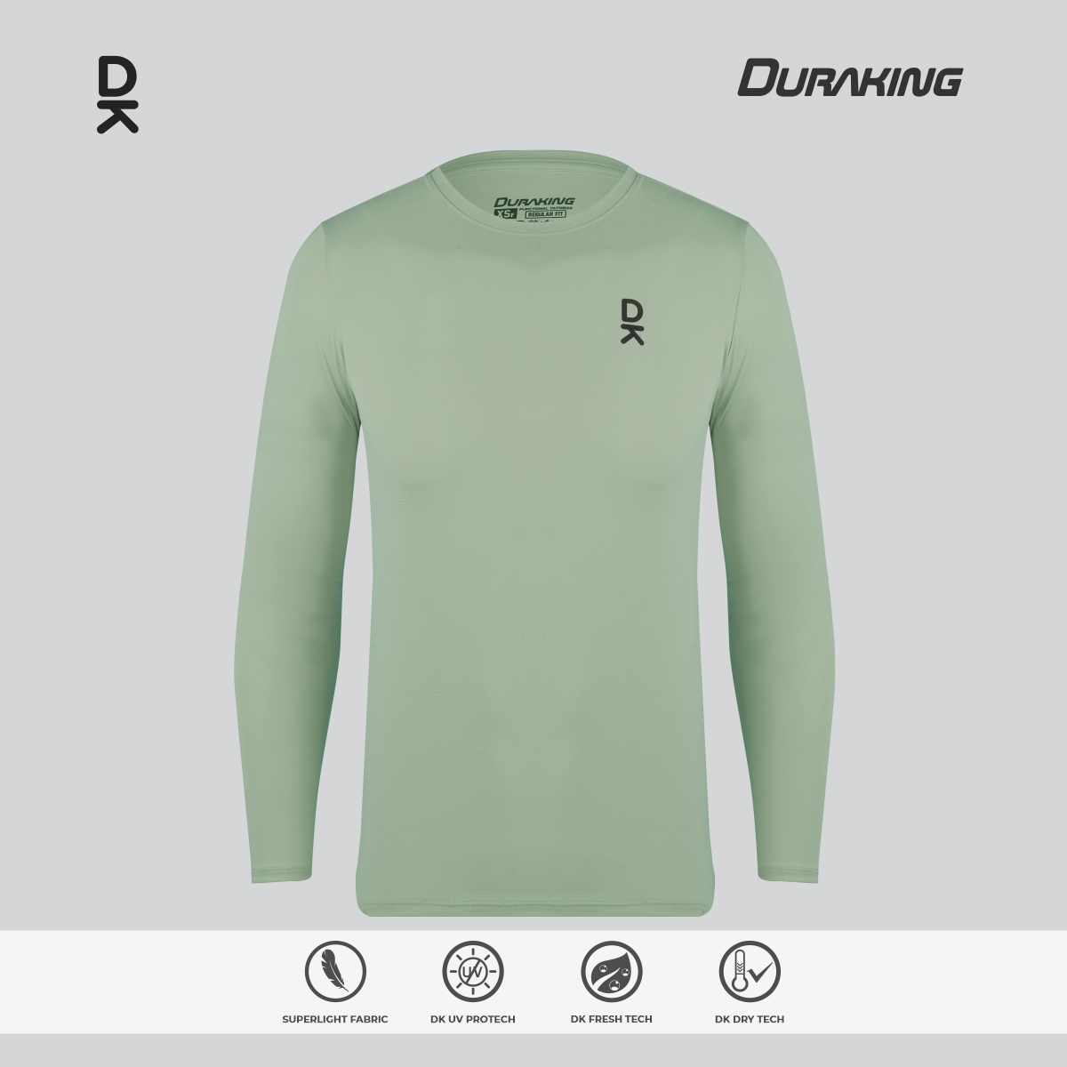 Duraking Jersey Olahraga Pria Longsleeve Super Light Series Upgraded