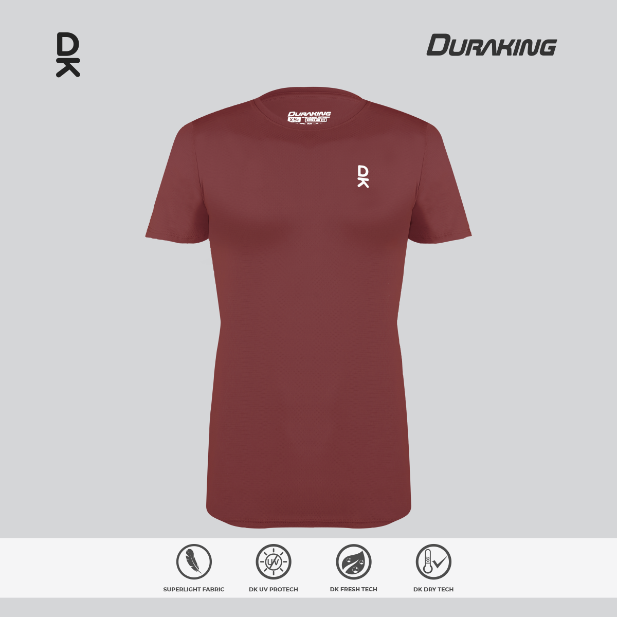 Duraking Jersey Olahraga Wanita Shortsleeve Super Light Series Upgraded