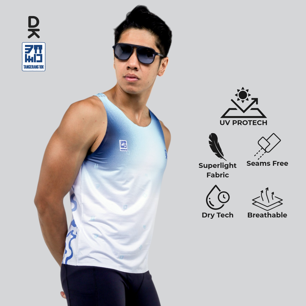 Duraking Jersey Pria Official Merchandise Tangerang 10K