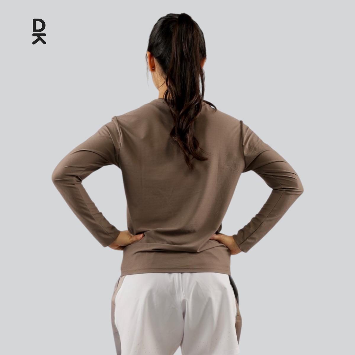 Duraking Jersey Olahraga Wanita Lengan Panjang Ultra Light Series dryfit