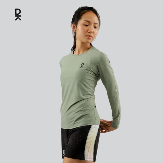 Duraking Jersey Olahraga Wanita Lengan Panjang Ultra Light Series dryfit