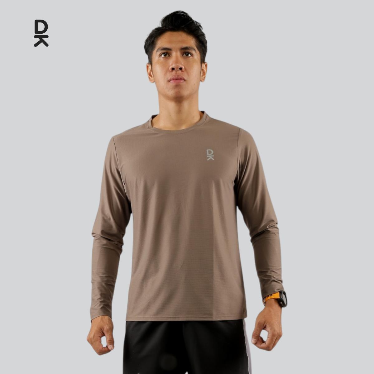 Duraking Jersey Olahraga Pria Lengan Panjang Ultra Light Series dryfit