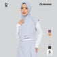 Duraking Hijab Sports Khalwa Series - Croptop Hijab