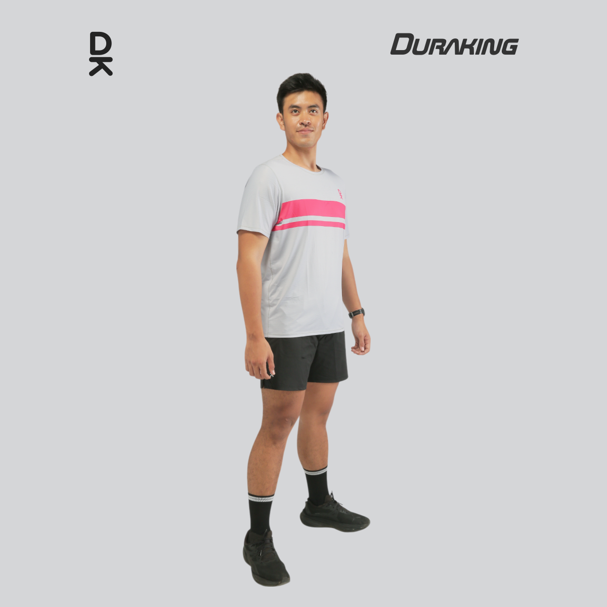 Duraking Jersey Lari Pria Lengan Pendek Super Light - Ad Pro Series