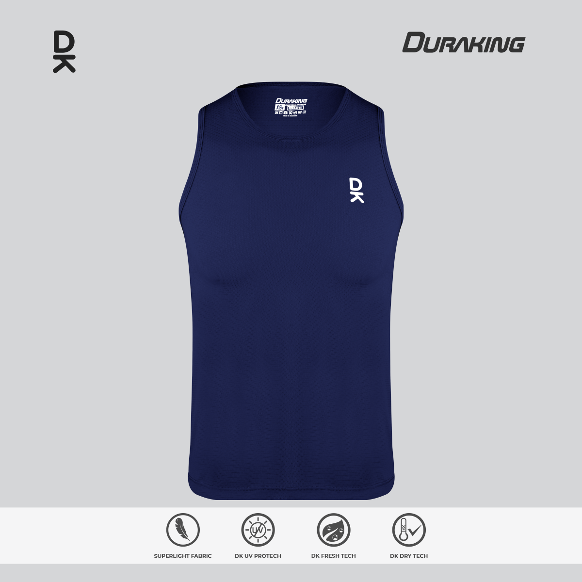 Duraking Singlet Olahraga Pria Superlight Weight Series Upgraded