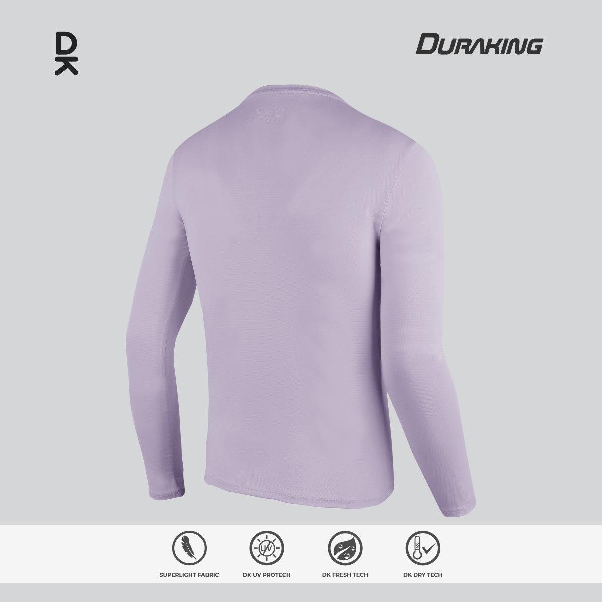 Duraking Jersey Olahraga Pria Longsleeve Super Light Series Upgraded