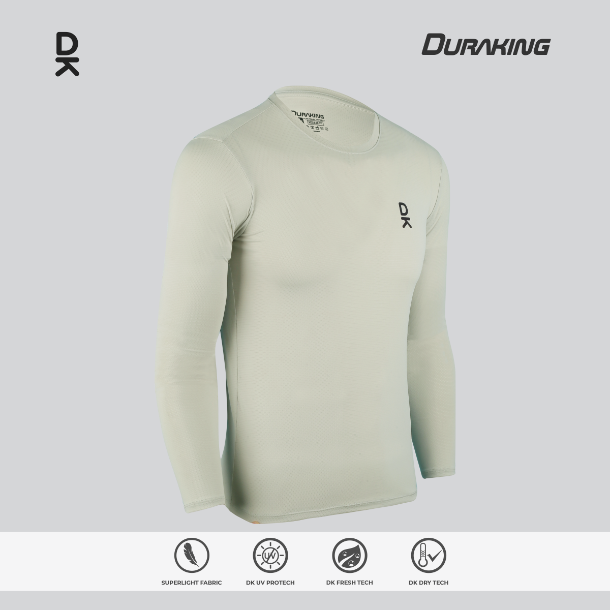 Duraking Jersey Olahraga Pria Longsleeve Super Light Series Upgraded