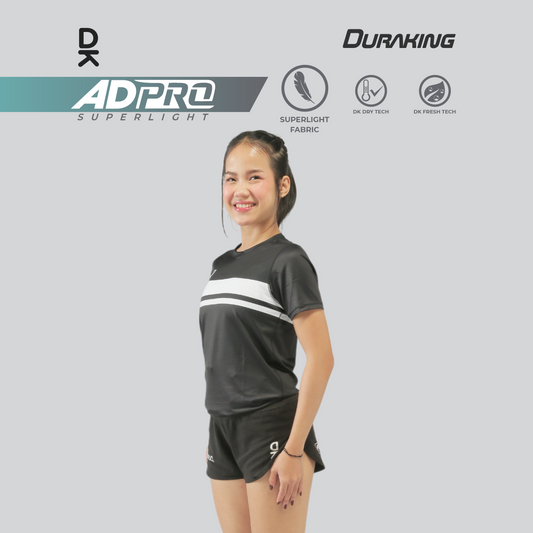 Duraking Jersey Lari Lengan Pendek Wanita - Ad Pro Series