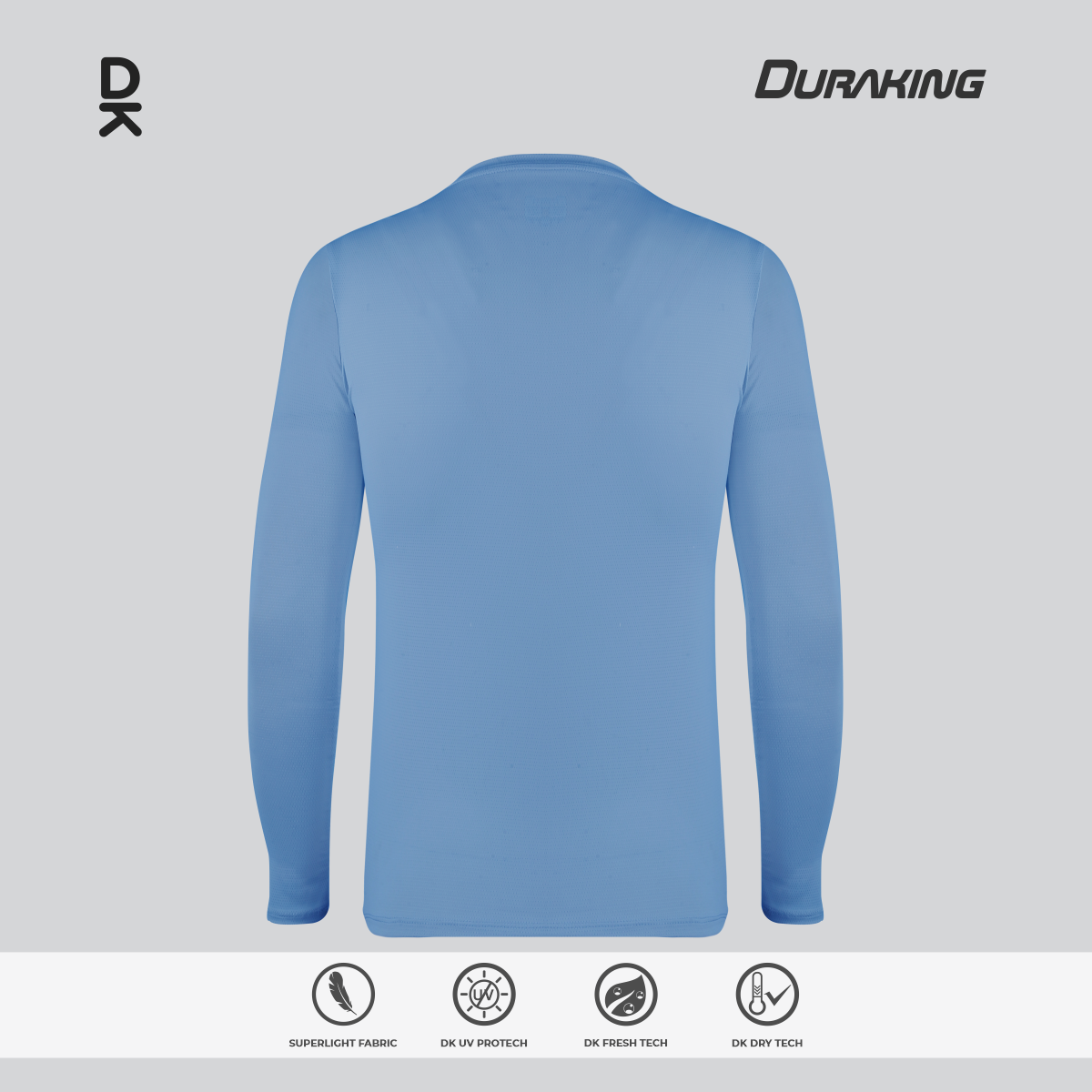 Duraking Jersey Olahraga Pria Longsleeve Super Light Series Upgraded