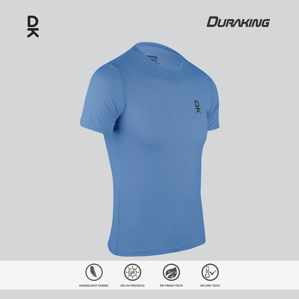 Duraking Jersey Olahraga Pria Shortsleeve Super Light Series Upgraded