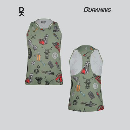 Duraking Singlet Olahraga Pria Superlight - Clip Art