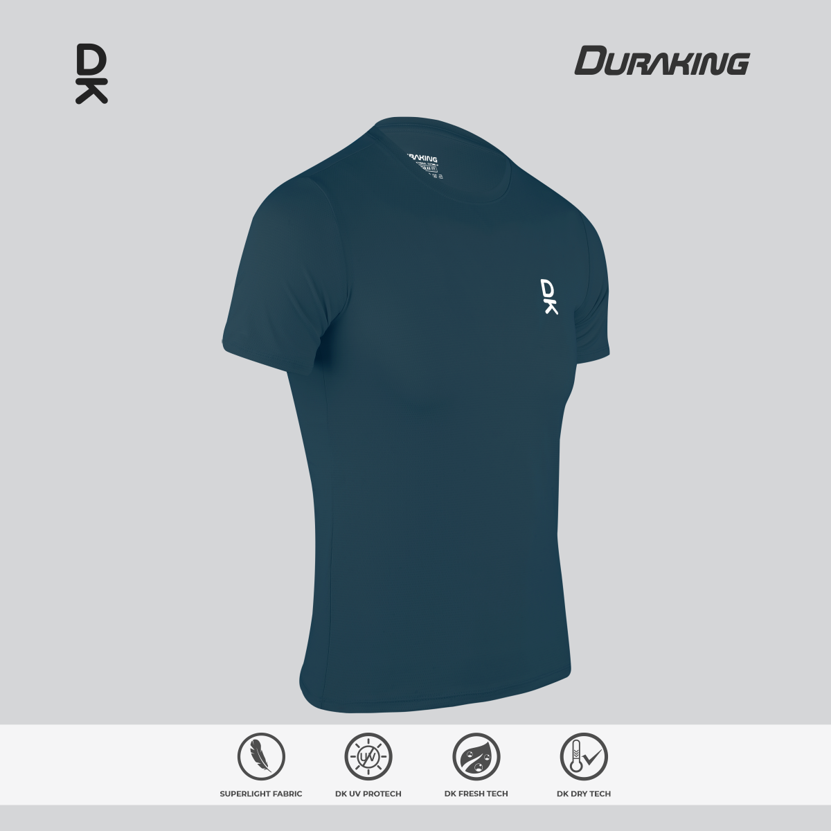 Duraking Jersey Olahraga Pria Shortsleeve Super Light Series Upgraded