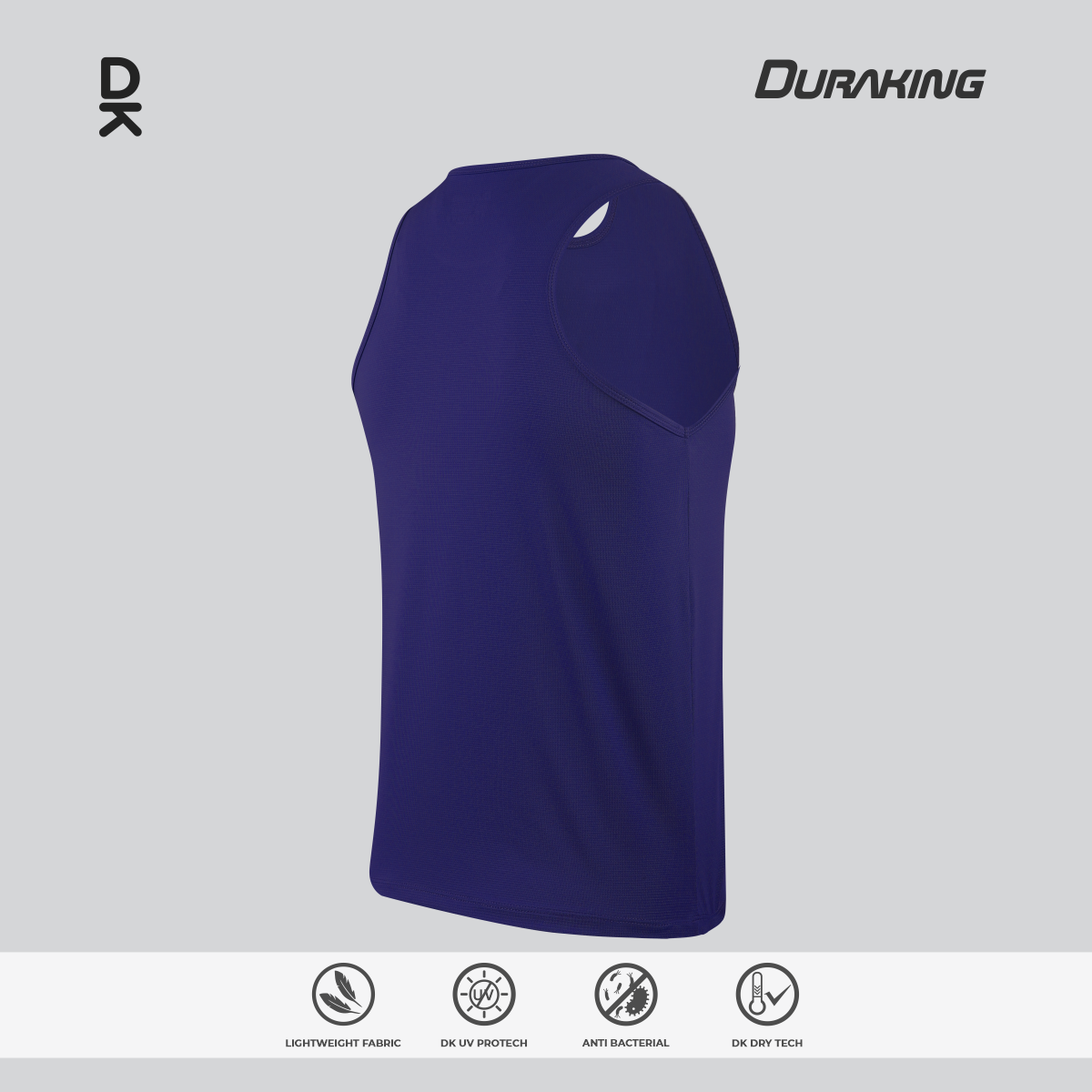 Duraking Singlet Olahraga Pria Light Weight Basic