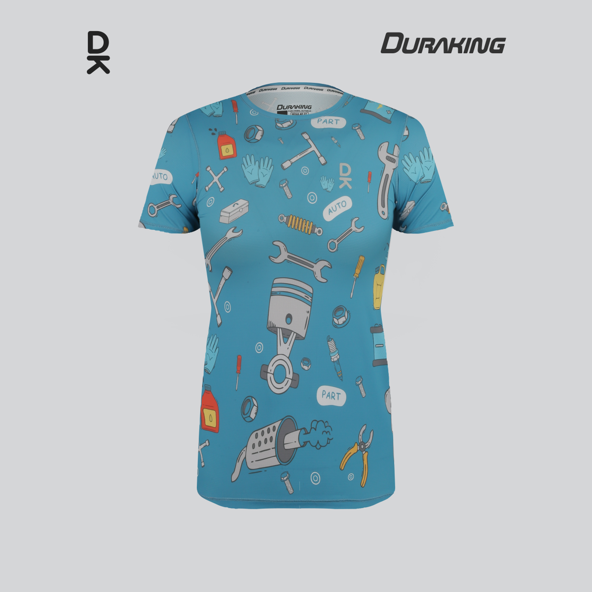 Duraking Jersey Olahraga Wanita Superlight - Clip Art