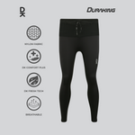 Duraking Celana Legging Panjang Compression Nylon Olahraga Wanita - Running