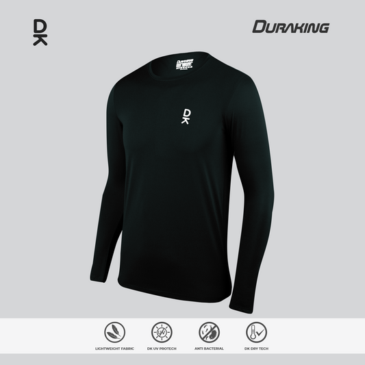 Duraking Baju Lengan Panjang Olahraga Pria Light Weight Basic