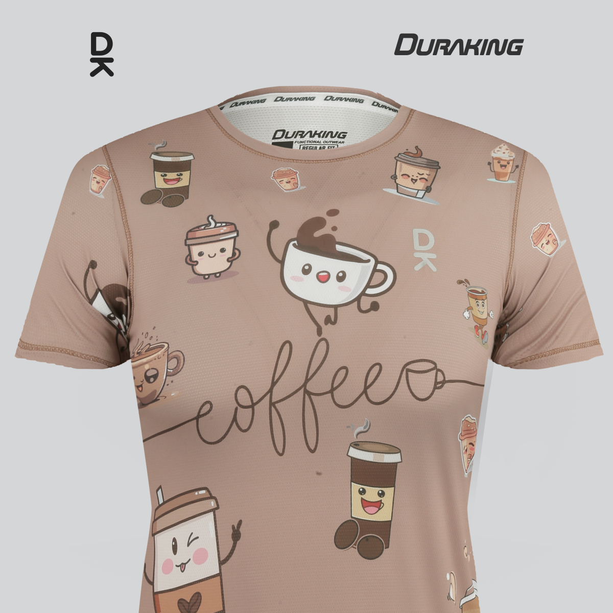 Duraking Jersey Olahraga Wanita Superlight - Clip Art