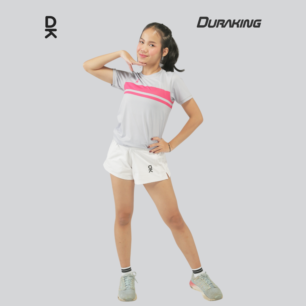 Duraking Jersey Lari Lengan Pendek Wanita - Ad Pro Series