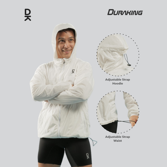 Duraking Jaket Windbreaker Pria Nylon -  Aeroshield