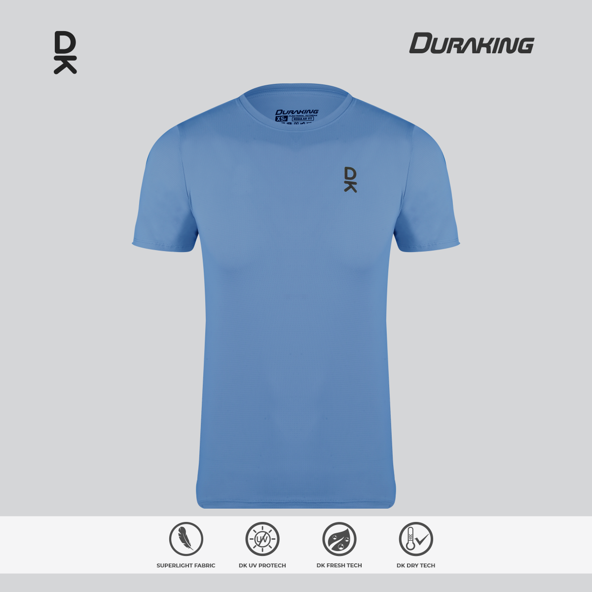Duraking Jersey Olahraga Pria Shortsleeve Super Light Series Upgraded