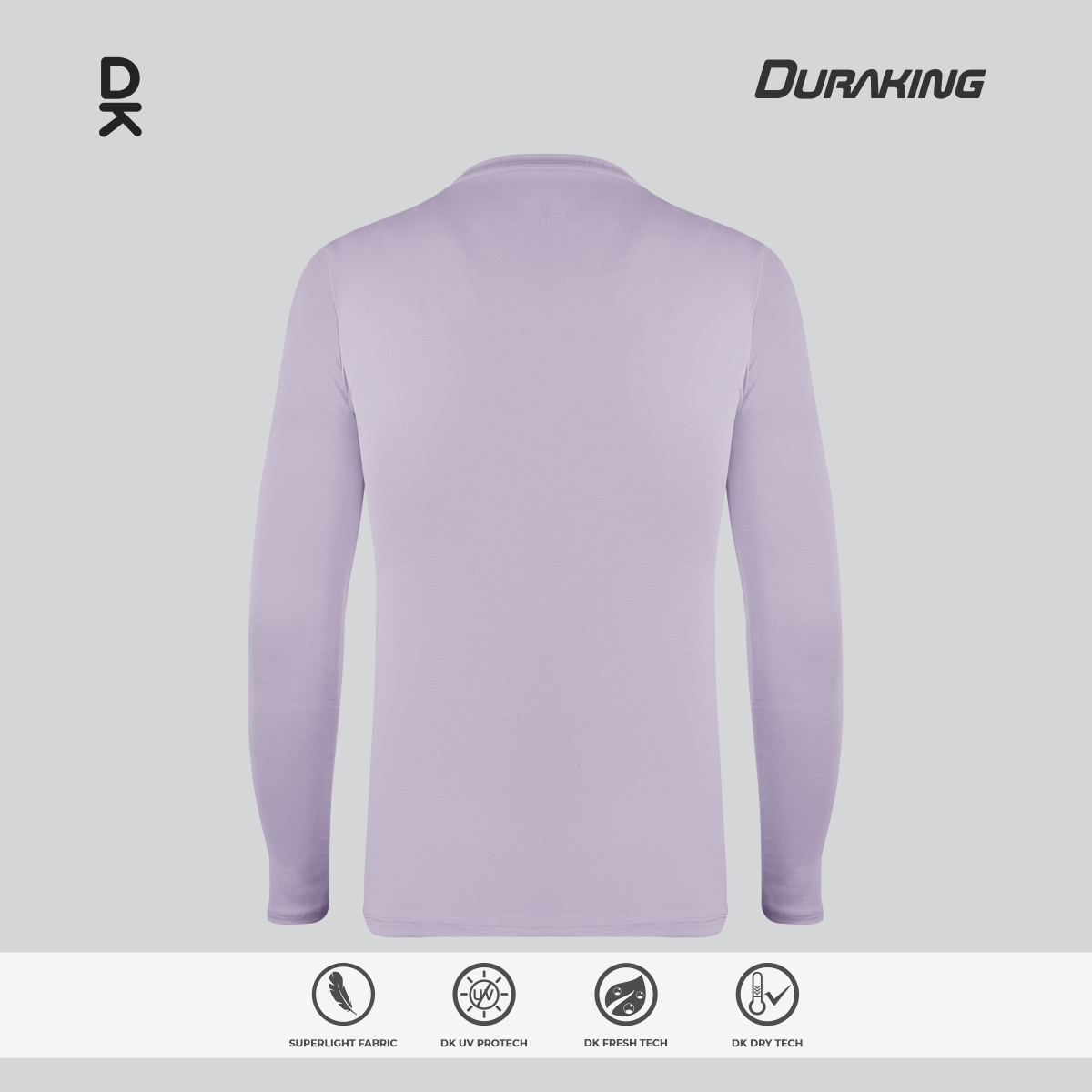 Duraking Jersey Olahraga Pria Longsleeve Super Light Series Upgraded