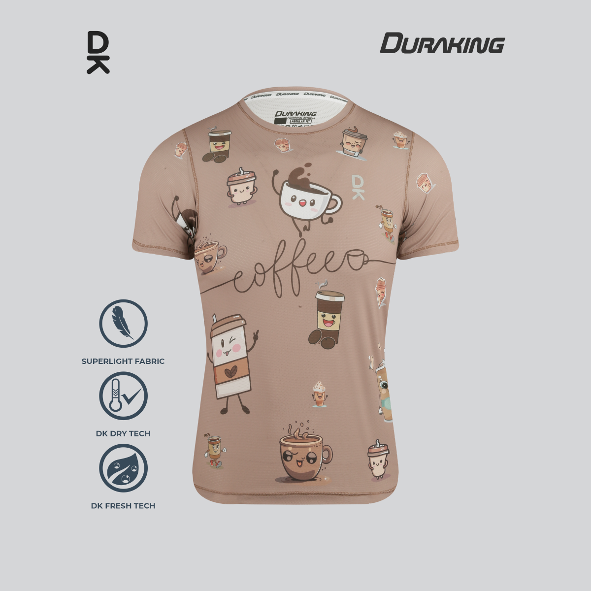 Duraking Jersey Olahraga Pria Superlight - Clip Art