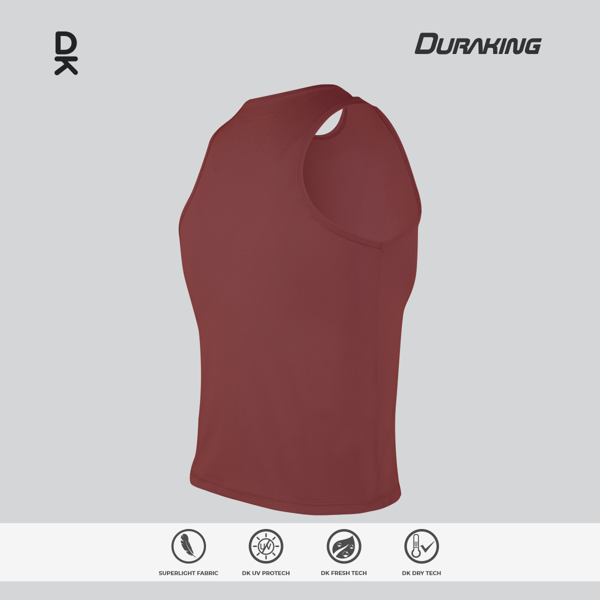 Duraking Singlet Olahraga Pria Superlight Weight Series Upgraded