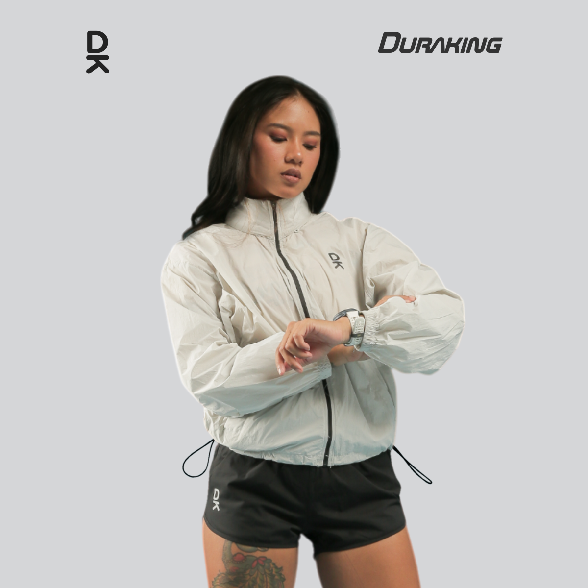 Duraking Jaket Windbreaker Wanita Nylon -  Aeroshield