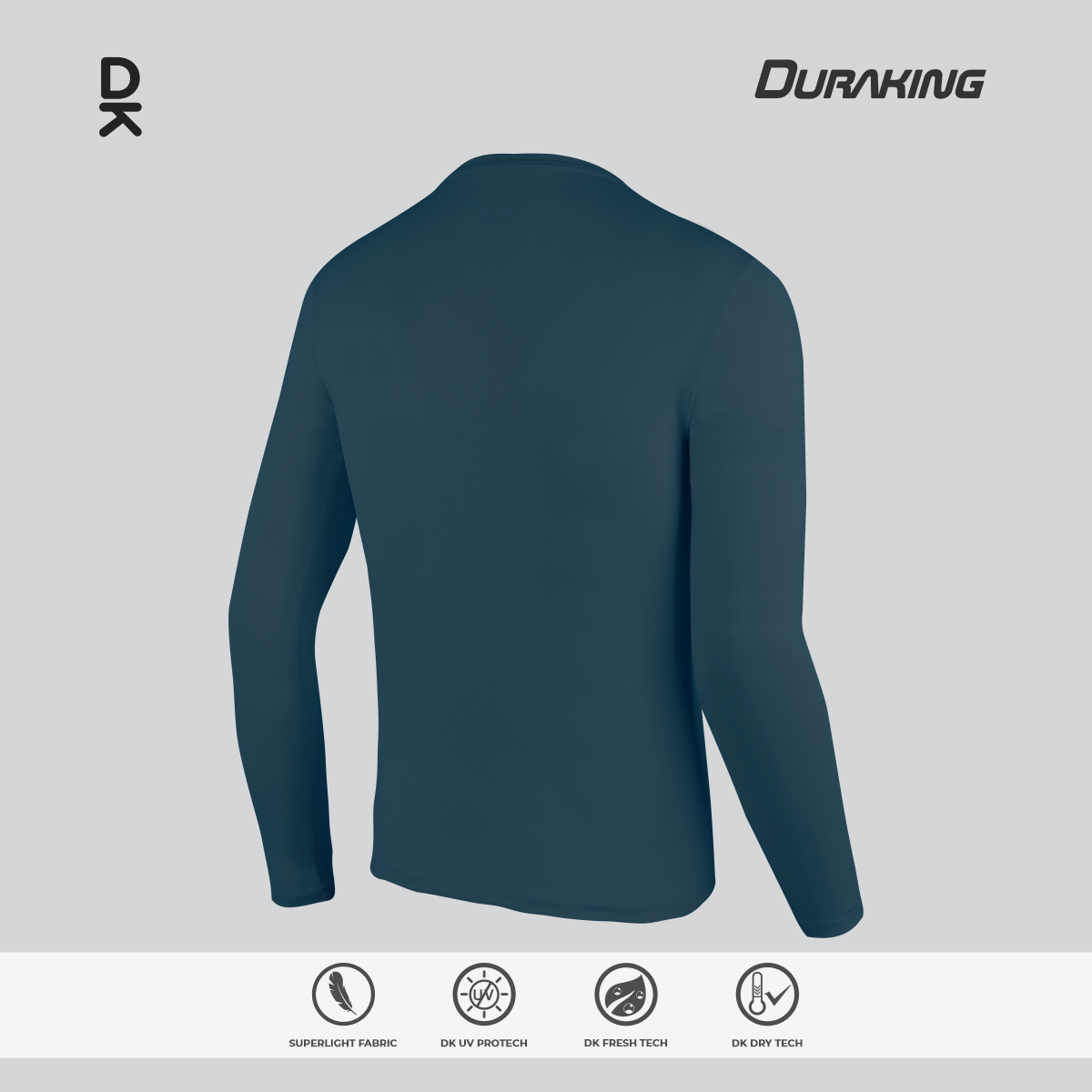 Duraking Jersey Olahraga Pria Longsleeve Super Light Series Upgraded