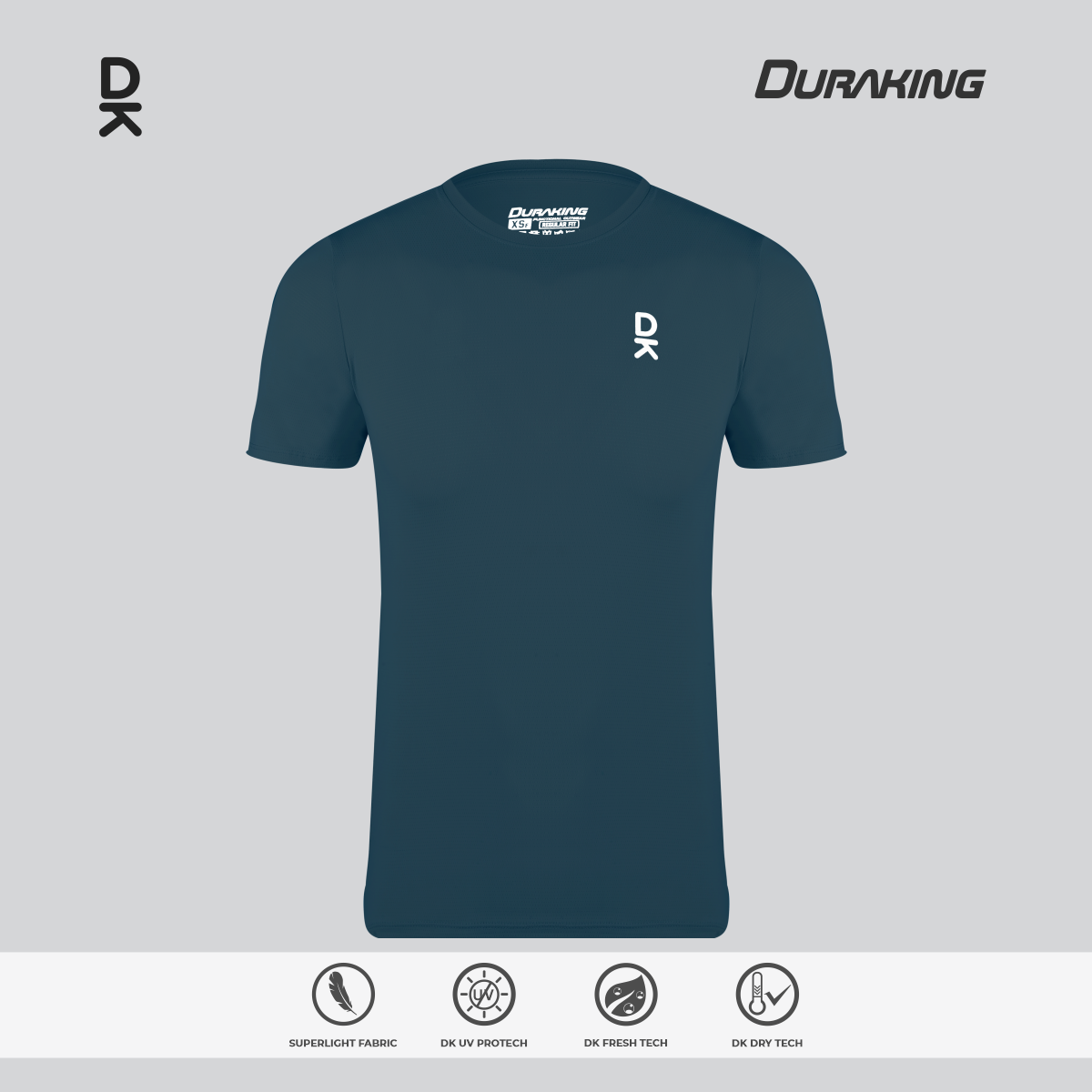 Duraking Jersey Olahraga Pria Shortsleeve Super Light Series Upgraded