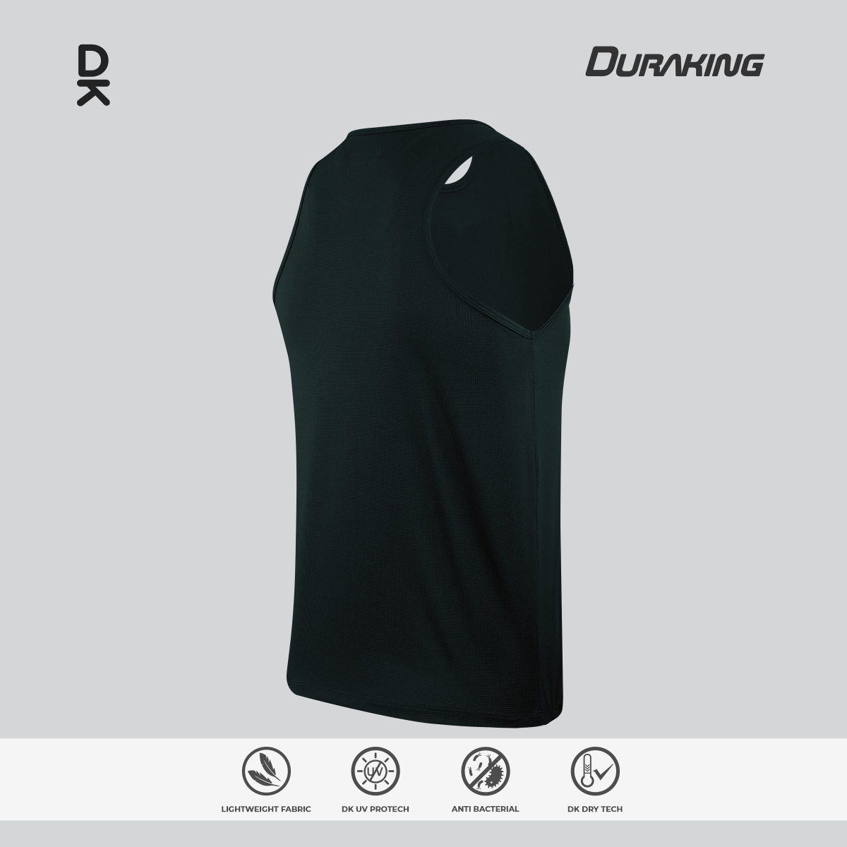 Duraking Singlet Olahraga Pria Light Weight Basic