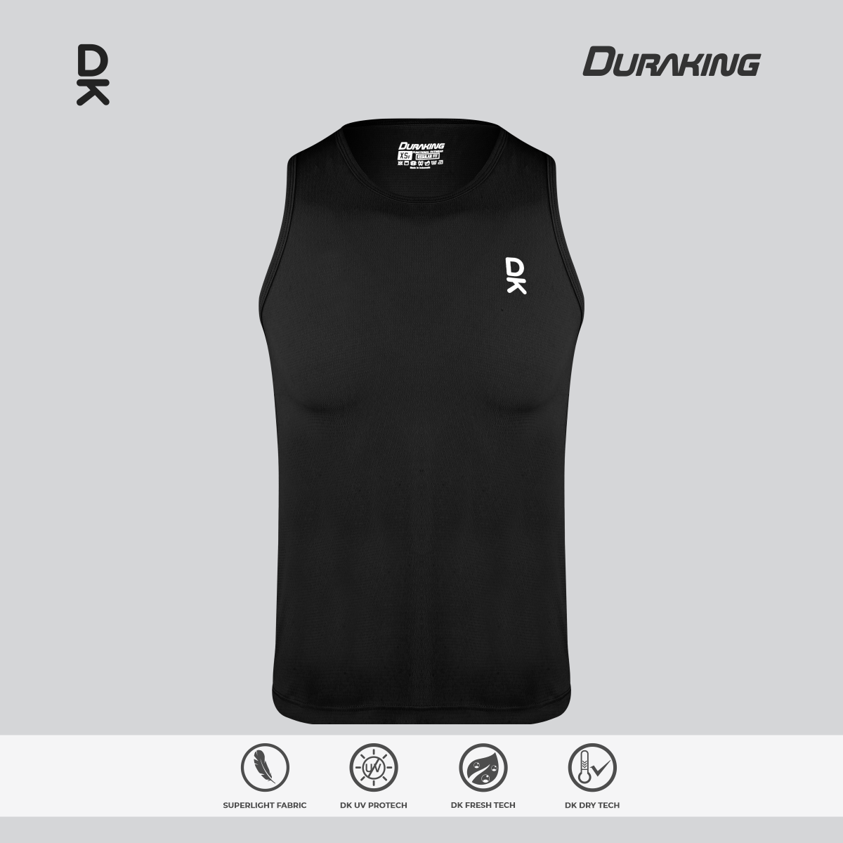 Duraking Singlet Olahraga Pria Superlight Weight Series Upgraded